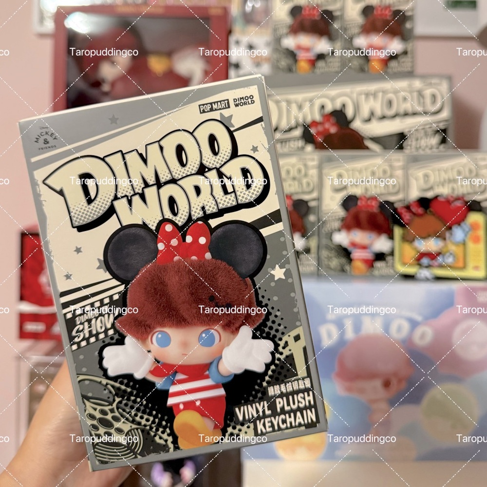 Dimoo World x Disney Vinyl Plush Keychain - Single Blind Box